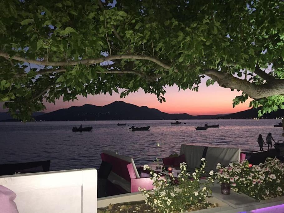 Villa Oleander Agios Nikolaos Loutra Edipsou Exterior foto